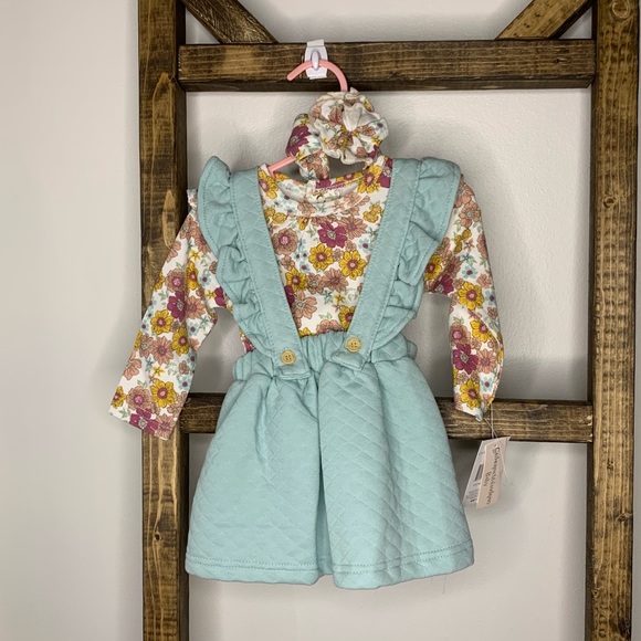 Catherine Malandrino Other - Catherine Malandrino Floral Print Outfit 3-6M